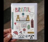 carte Bristol faite main - Natif Creatif